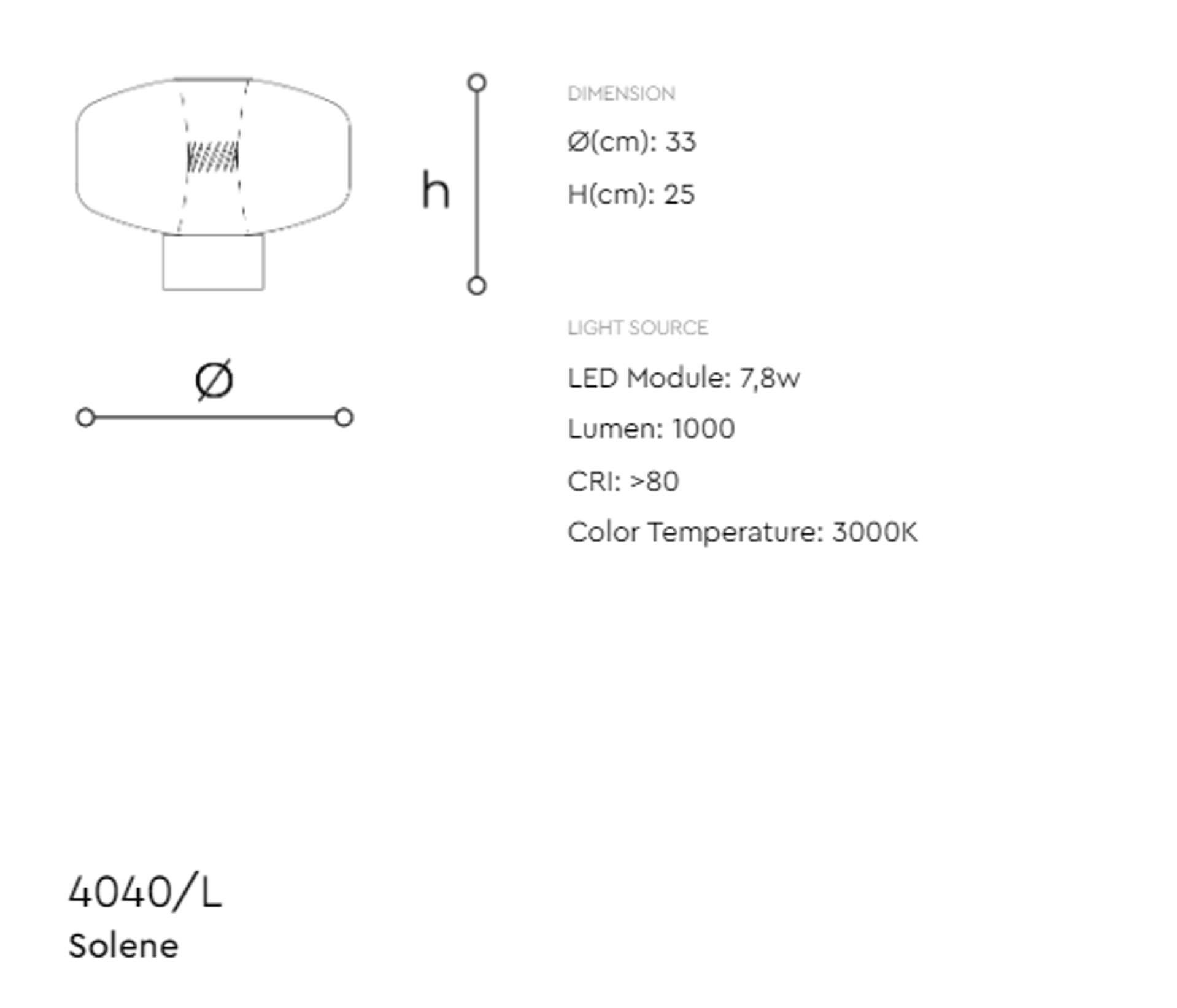 Solene table